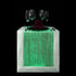TABLE RUNNER (LUMINOUS FIBER OPTIC FABRIC) - WHITE FULLSTAR